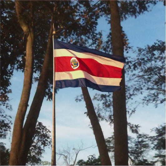 Bandera de Costa Rica